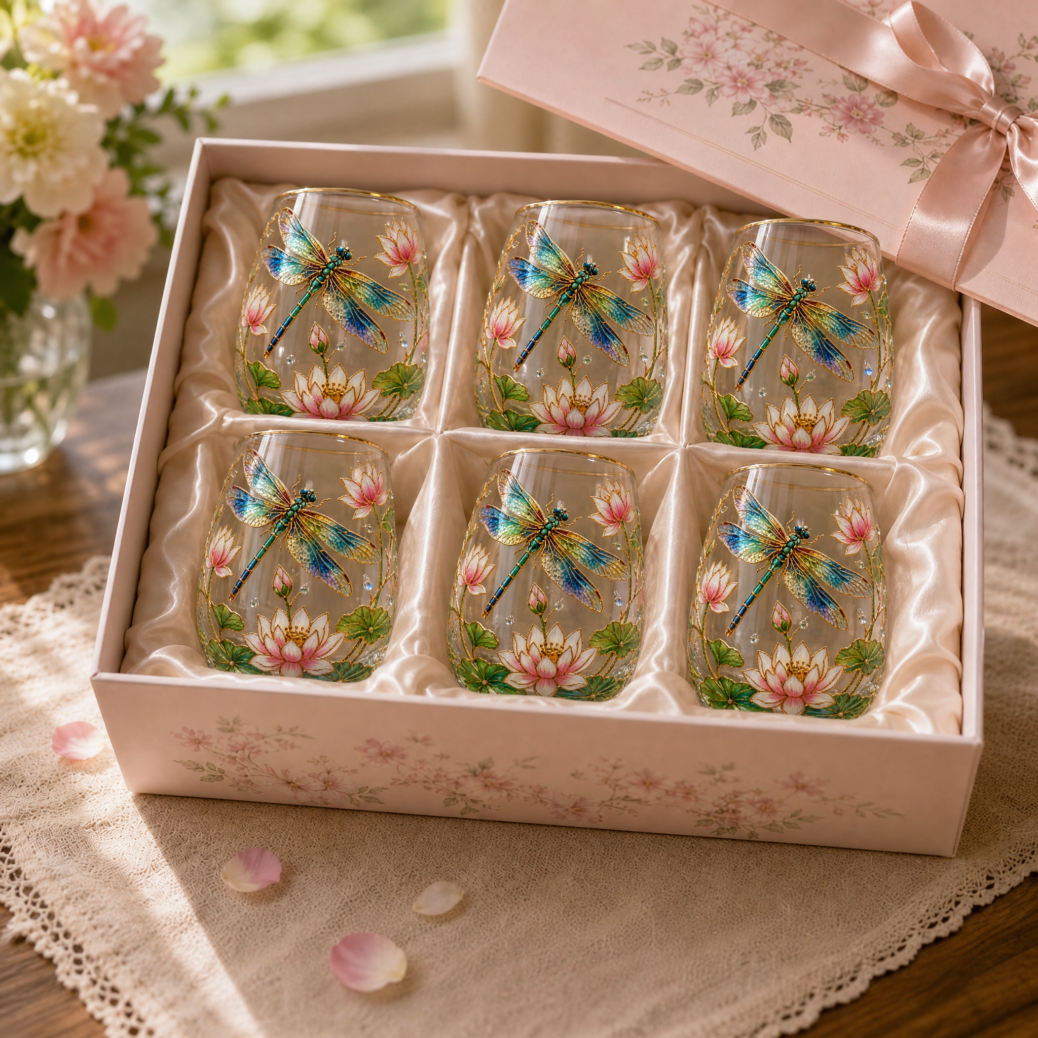 🌸Limited Edition 2026 Hummingbird Morning Bliss Glass Cup☕