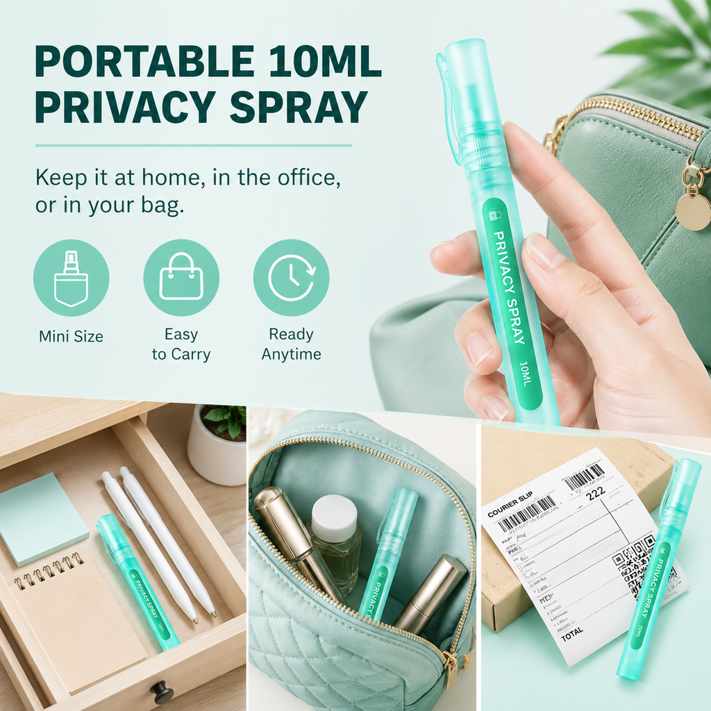 Thermal Paper Spray - Protect Your Privacy - Suitable for Courier Slips, Paper Surfaces, Printer Paper