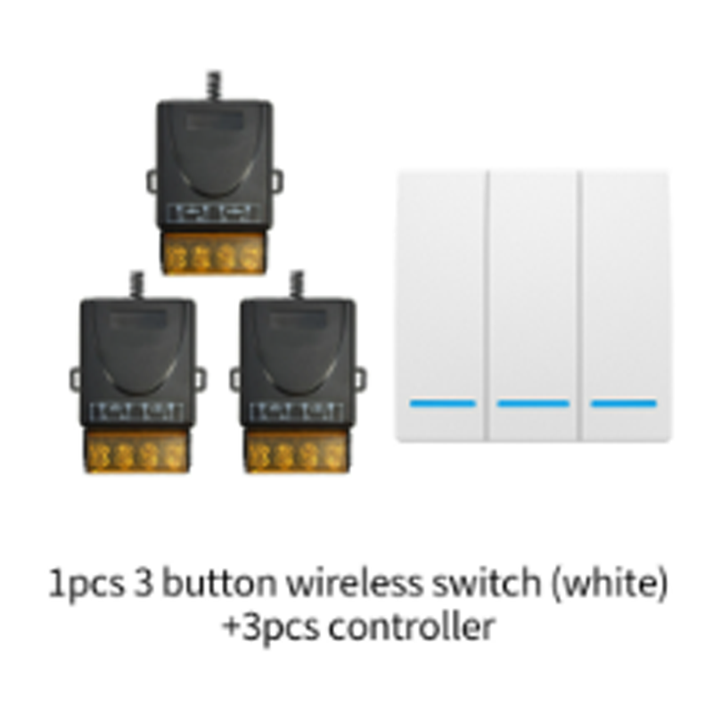 30A High-Power Wireless Remote Control Switch Kit