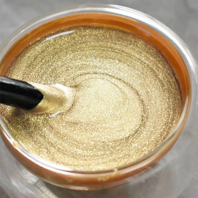 📢📢50 %  OFF !! ⏰Weather resistant water-based gold paint